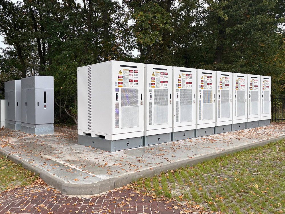 Batterijopslag als onderdeel van een bredere energie inrichting