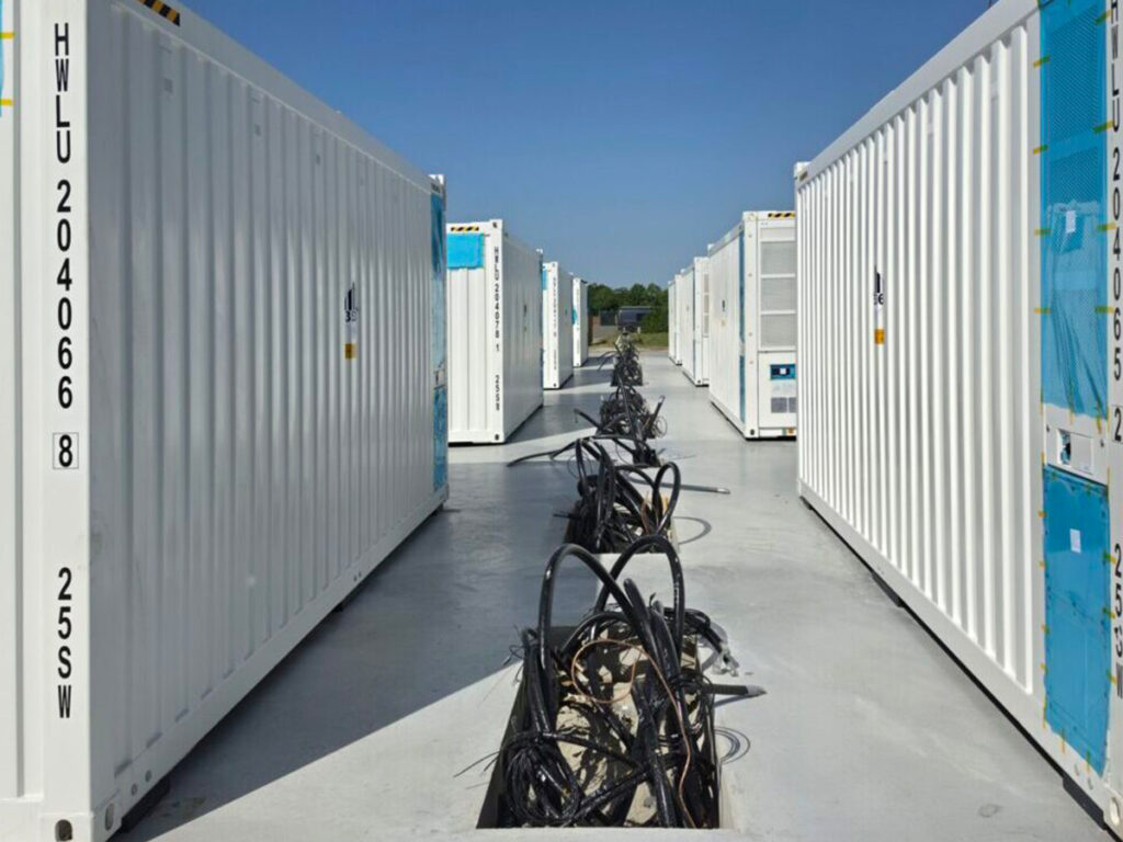 Batterijopslag als onderdeel van het ontwerp