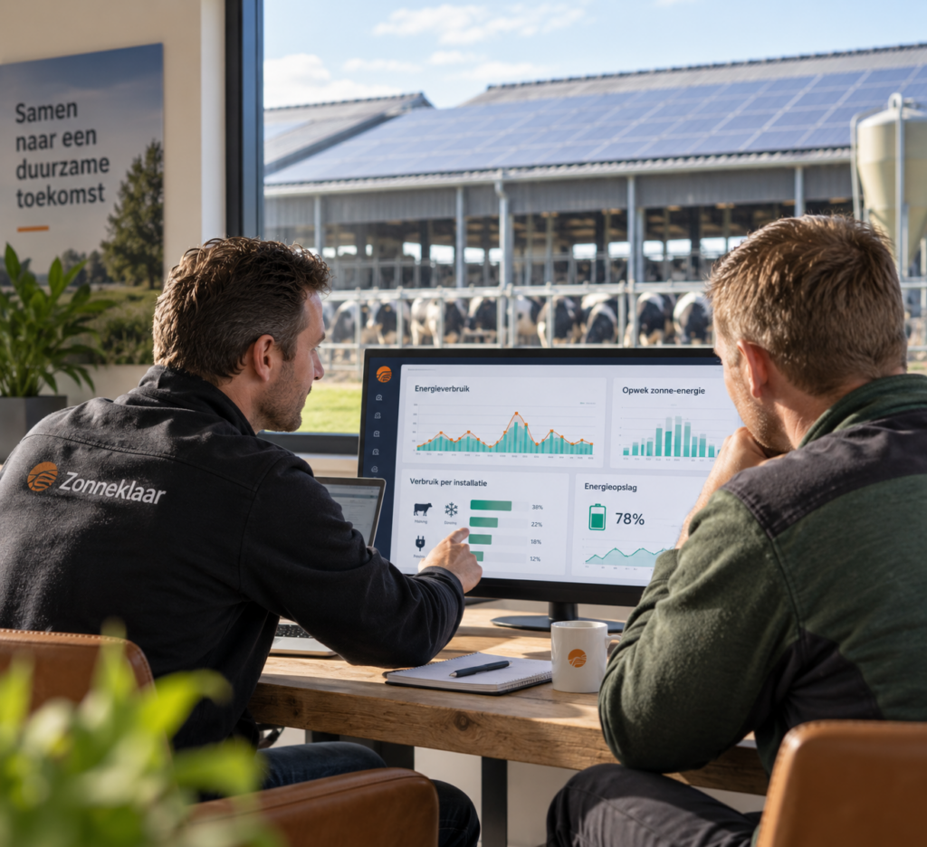 Duurzaam energieoverleg op de boerderij