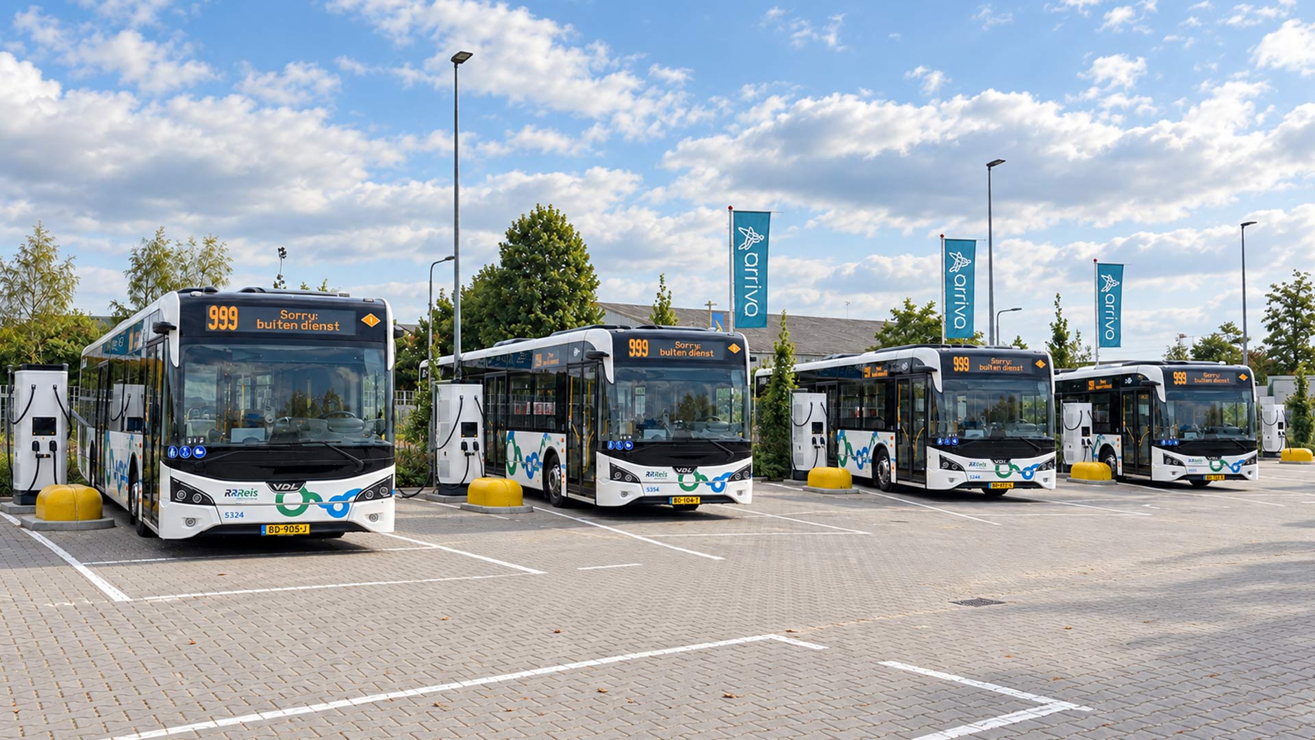Laadplein voor Arriva