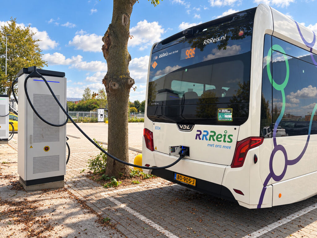 hoe De Bruin Process Equipment de bussen laat rijden op zon en batterij